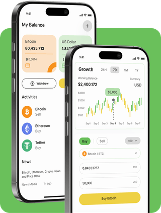 Finora AI trading platform with live market data
